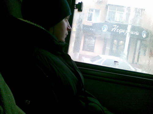 Просто человек в автобусе