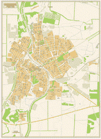 План-карта города Миллерово